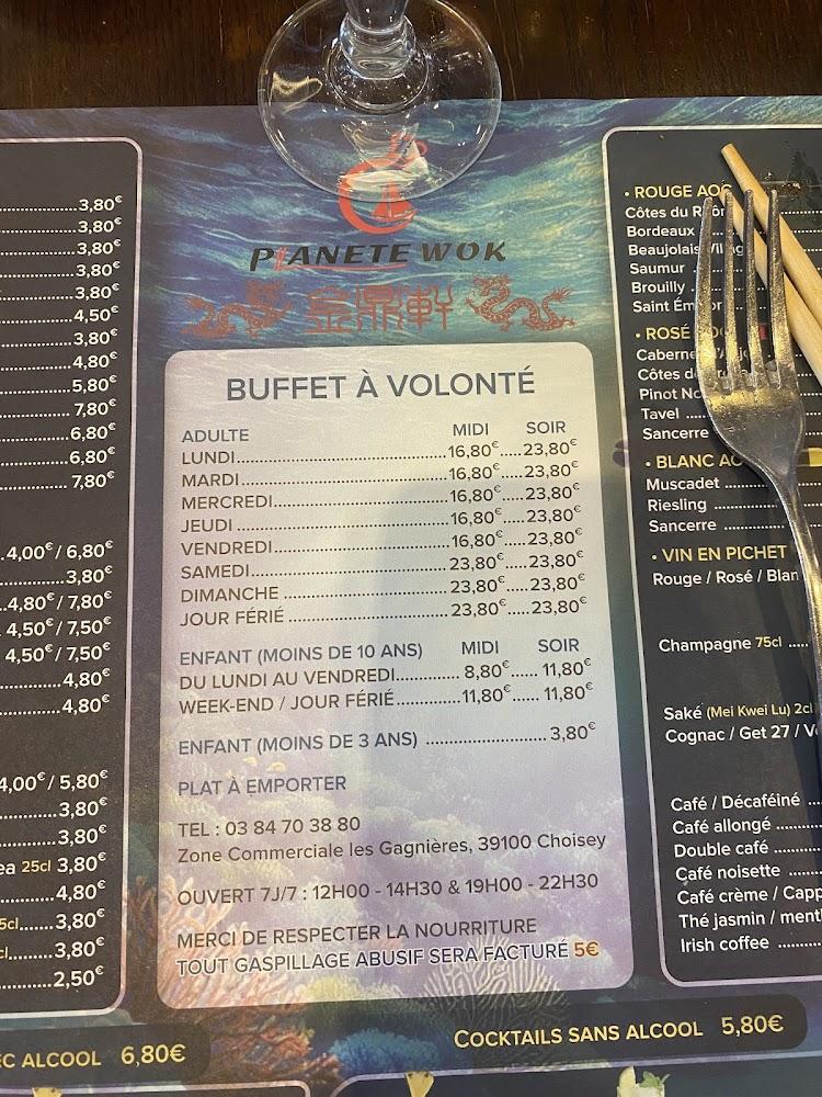Planète Wok - Menu Image 1